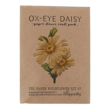 Load image into Gallery viewer, Ox-eye daisy paper flower craft kit