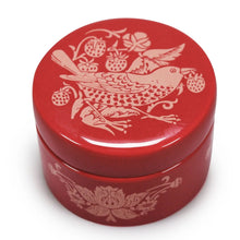 Load image into Gallery viewer, William morris raspberry trinket box