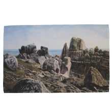 Load image into Gallery viewer, Rocks, Scilly tea towel
