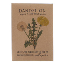 Load image into Gallery viewer, Dandelion paper flower craft pack