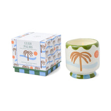Load image into Gallery viewer, Adopo ceramic candle - palm tree