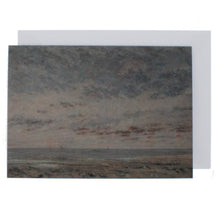 Load image into Gallery viewer, Low Tide at Trouville (Marée basse à Trouville) greeting card