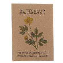 Load image into Gallery viewer, Buttercup paper flower craft pack