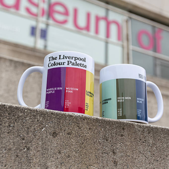 The Liverpool Colour Palette mug | National Museums Liverpool Shop