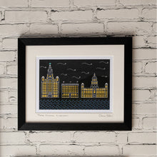 Load image into Gallery viewer, Three graces black framed print