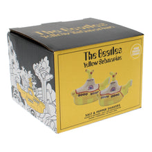 Load image into Gallery viewer, Yellow submarine shaped salt & pepper set