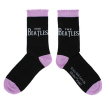 Load image into Gallery viewer, The Beatles logo ladies socks