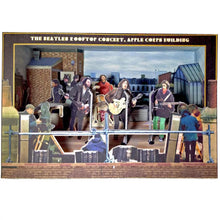 Load image into Gallery viewer, The Beatles rooftop concert tatebanko paper diorama