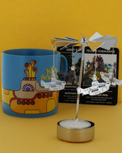 Load image into Gallery viewer, Tea light spinner yellow submarine