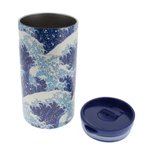 Load image into Gallery viewer, The great wave travel tumbler