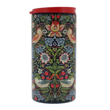 Load image into Gallery viewer, William Morris Strawberry Thief travel tumbler