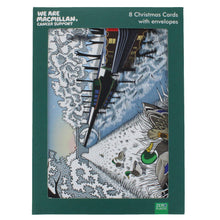 Load image into Gallery viewer, Winter waterway (canal scene) Christmas cards - pack of 8