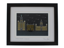 Load image into Gallery viewer, Three graces black framed print