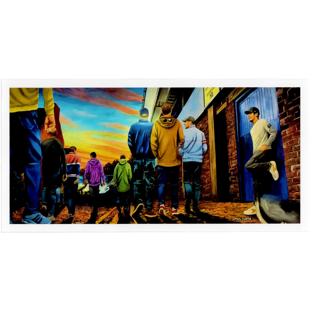 Art of the Terraces Mural Print National Museums Liverpool Shop