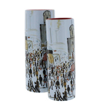 Load image into Gallery viewer, L.S Lowry going to work vase