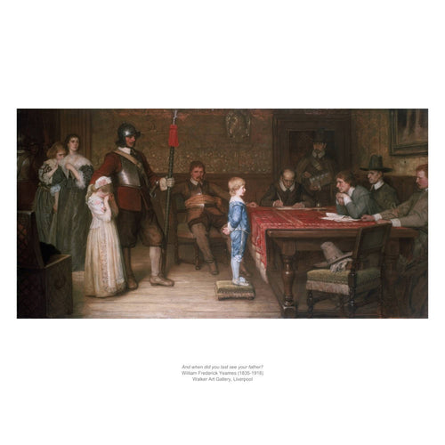 And When Did You Last See Your Father? print