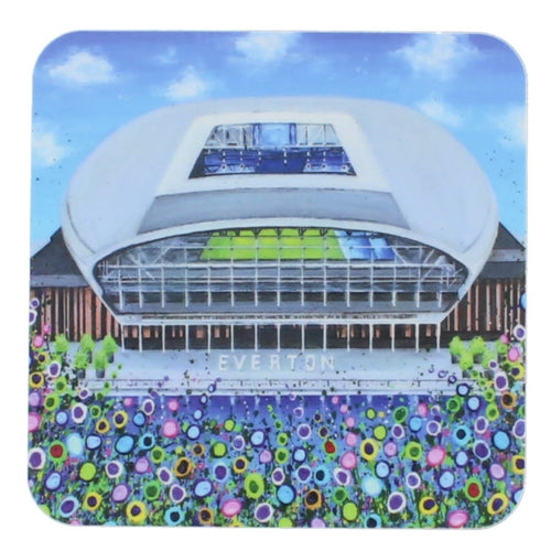 Bramley Moore Dock stadium floral coaster