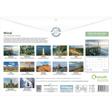Load image into Gallery viewer, A4 Wirral calendar 2027