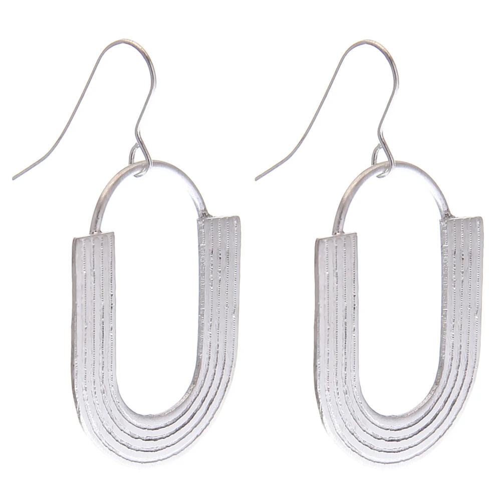 Falak earrings silver