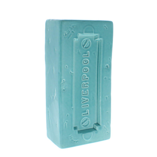 Liverpool Brick Vase Turquoise