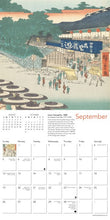 Load image into Gallery viewer, Japanese Woodblocks 2027 Mini Calendar