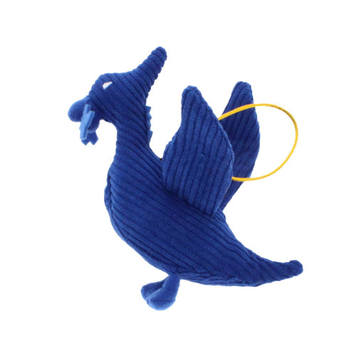 Liver bird blue corduory decoration