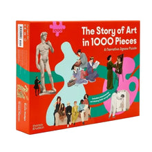 Load image into Gallery viewer, The story of art 1000 piece jigsaw