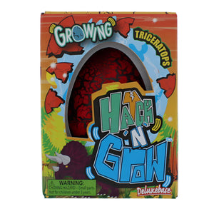 Hatch n grow triceratops egg