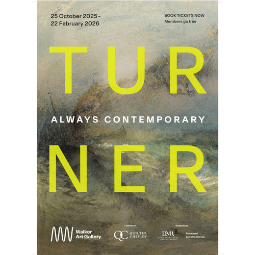 Turner: Always Contemporary exhibition poster