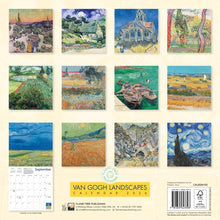 Load image into Gallery viewer, Van Gogh landscapes 2026 calendar