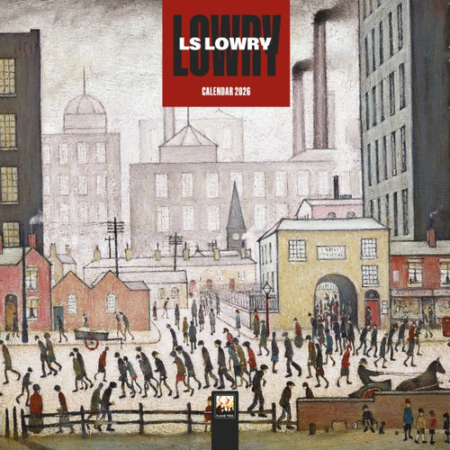 L.S Lowry 2026 mini calendar