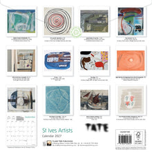 Load image into Gallery viewer, Tate: St Ives Artists 2027 Wall Calendar