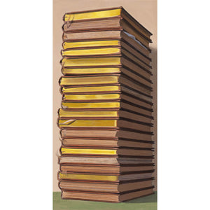 Print Book Stack by Reed Wilson