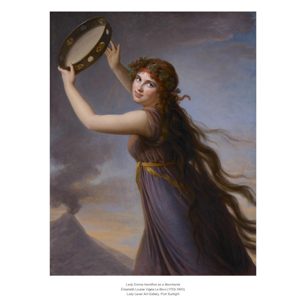 Emma Hamilton Lady Emma Hamilton as a Bacchante Print | National Museums Liverpool Shop