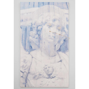 Saint Michael the Archangel filmed at the The Met with a pleated skirt by Casper White £4,000