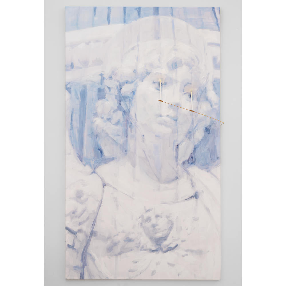 Saint Michael the Archangel filmed at the The Met with a pleated skirt by Casper White £4,000