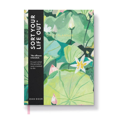 Water lillies daily planner