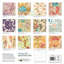 Load image into Gallery viewer, V&amp;A: Spitalfields Silks 2027 Wall Calendar