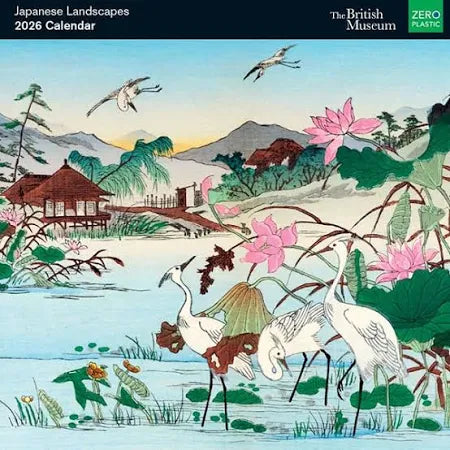 Japanese landscapes 2026 calendar