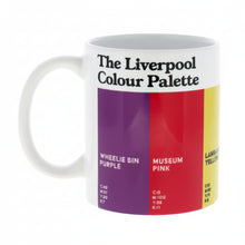 Load image into Gallery viewer, Liverpool colour palette mug