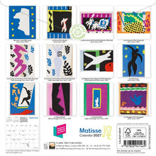 Load image into Gallery viewer, Matisse Jazz 2027 Mini Calendar