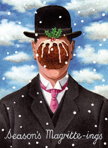 Season's Magritte-ings Christmas cards - pack of 8