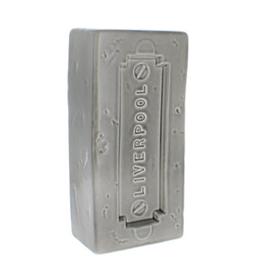 Liverpool Brick Vase Grey