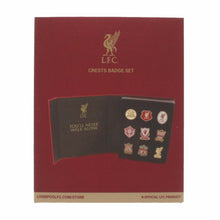 Load image into Gallery viewer, Liverpool FC crests 9pc badge set