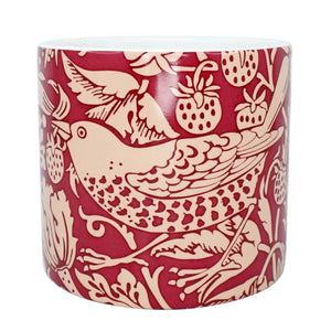William Morris raspberry ceramic pot | National Museums Liverpool Shop