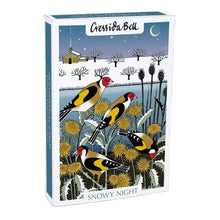 Load image into Gallery viewer, Snowy night christmas card pack