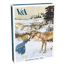 Load image into Gallery viewer, Christmas fairy tales chirstmas card pack
