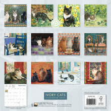Load image into Gallery viewer, Ivory Cats 2027 Wall Calendar