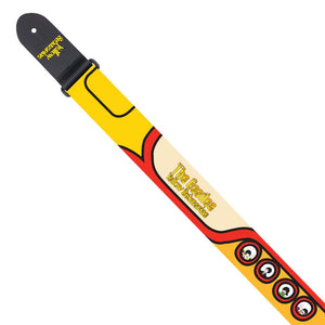 Yellow submarine guitar strap