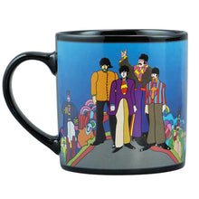Load image into Gallery viewer, The Beatles Yellow submarine heat changing mug